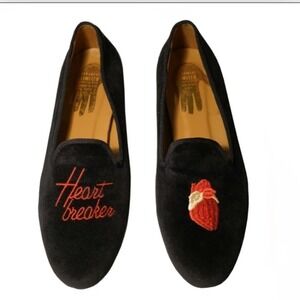 Verameat limited NYC heartbreaker embroidered anatomical heart smoking loafers